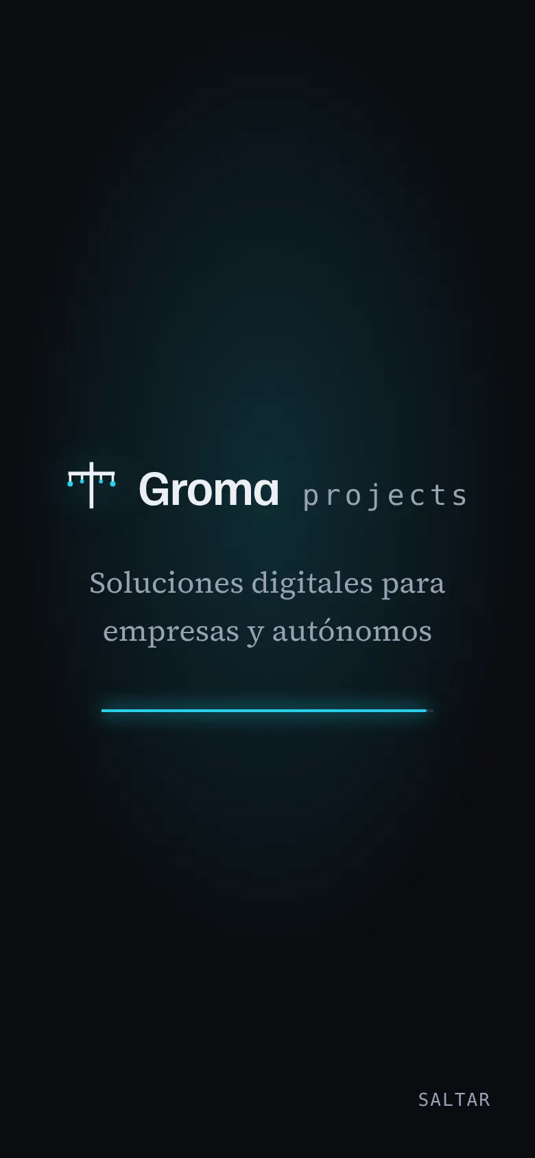 La misma apertura en móvil, que es donde está el tráfico.
